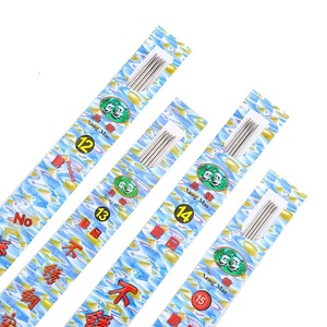 เข็มถักไหมพรมสแตนเลสแบบสองหัว รุ่น 7.7-48 ขายส่งจากเมืองอี้อู - Product Image 2