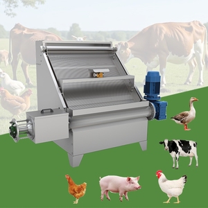 Presse à vis à écran incliné pour déchets animaux, séparateur solide-liquide humide/sec, machine de déshydratation aux Philippines - Product Image 1