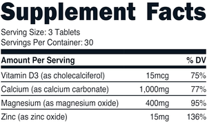 Tabletas de Vitamina D3 con Alta Concentración de Minerales, Suplemento para la Salud, Complejo de Calcio, <span class=keywords><strong>Magnesio</strong></span> y <span class=keywords><strong>Zinc</strong></span>, Minerales y Vitamina D3 - Product Image 4