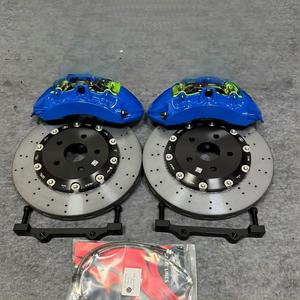 Kit de freinage complet avec étriers de frein forgés à 6 pistons de couleur personnalisée pour VW Scirocco R Polo GTI up GTI Jetta Variant <span class=keywords><strong>Caddy</strong></span> <span class=keywords><strong>Maxi</strong></span> - Product Image 2