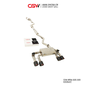 <span class=keywords><strong>Precio</strong></span> de fábrica, tubo de bajada de calidad superior y tubos de silenciador de escape completo Catback con Control de válvula y puntas cuádruples para <span class=keywords><strong>BMW</strong></span> G20 <span class=keywords><strong>320</strong></span> - Product Image 3