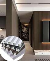 FORMORE 2026, Nuevo Panel de Pared Decorativo para Interiores, Resistente al Agua, Revestimiento de PVC, Compuesto de Madera y Plástico, Panel de Pared WPC Acanalado