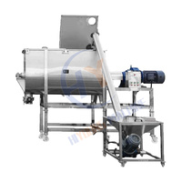 Mélangeur d'épices sèches à ruban à hélice 1500 L savon 2000 litres mélangeur de poudre de farine de blé mélangeur