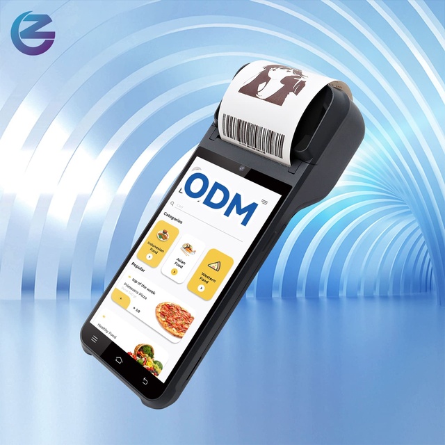 Z92 Portable All-in-One POS Machine for Vending Machines with Bluetooth Thermal Printer Online Ordering & Android OS