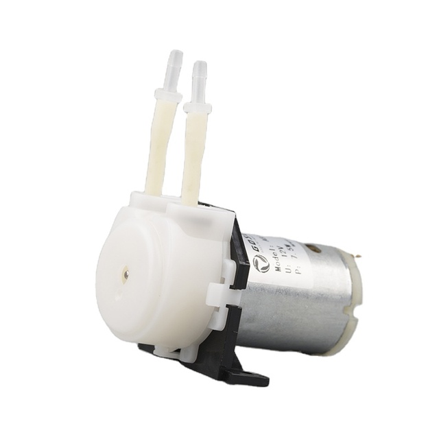 Micro water pump 12V24v peristaltic pump DC Self-priming motor pump
