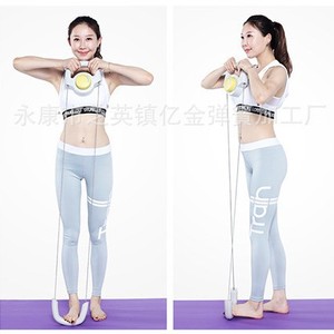 Banda de resistencia ajustable para abdominales, expansión del pecho, Yoga, equipo de entrenamiento multifuncional para Fitness en casa, resistencia media - Product Image 5