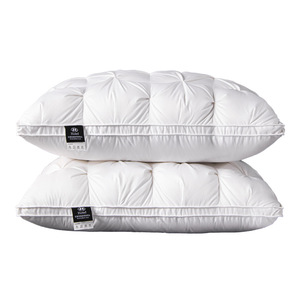 Wholesale Luxury 100% Cotton Goose Down <strong>Pillow</strong> Certificated <strong>Soft</strong> Down Feather <strong>Pillow</strong> for All Ages - Product Image 1