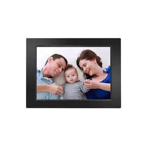 new arrival low price customize logo rechargeable big large size screen cloud picture frames portrait digital photo frame