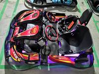 Fabricant chinois de kart buggy de parc d'attractions, équipement de course pas cher, kart électrique à deux places