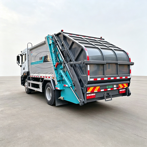 รถบรรทุกขยะแบบแขนยืด Dongfeng D9 12CBM รถเก็บขยะไฮดรอลิก - Product Image 1
