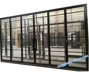 Pintu Besi Prancis Kustom Pintu Lipat Modern Pintu Accord Baja - Product Image 4