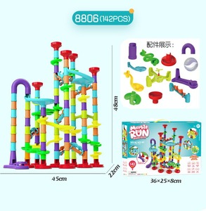 Kinderen Doolhof Educatieve Race Speelgoed Glazen Knikkers 50 Stuks Bouwstenen Marmer <span class=keywords><strong>Runs</strong></span> - Product Image 5