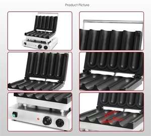 Hot Sale 2Pcs Fresh <strong>Meat</strong> Chicken Roller Waffle Maker Chicken Loaf Machine Stainless Steel <strong>Mexican</strong> Chicken Burrito Machine - Product Image 5