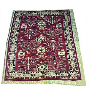 Alfombra Multicolor Estampada, Alfombra de Diseño con Parches, Alfombra de Algodón con Estampado Étnico, Dhurrie Tradicional con Parches, Patrón Vintage - Product Image 4