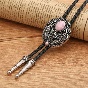 Pas cher Nouveau Classique Agate Gem Bolo <span class=keywords><strong>Cravate</strong></span> Décolleté Chemise Accessoires American Country Western <span class=keywords><strong>Cowboy</strong></span> Poirot <span class=keywords><strong>Cravate</strong></span> en Stock - Product Image 3