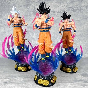 Figura de Acción de PVC de <span class=keywords><strong>Goku</strong></span> <span class=keywords><strong>Saiyan</strong></span> Edición Especial en Pose Kamehameha, Modelo Coleccionable, Juguete Decorativo para Escritorio, Venta al Por Mayor - Product Image 1