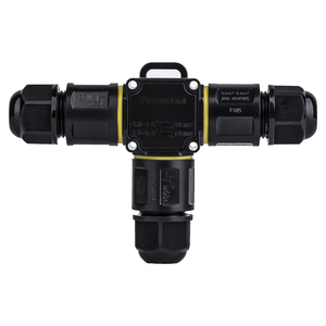 Conector Eléctrico Impermeable de Alta Calidad IP68 de 3 Pines, Cable de Cobre para Conexión de <span class=keywords><strong>Cables</strong></span>, para Sistemas de Energía Solar e Iluminación LED - Product Image 4