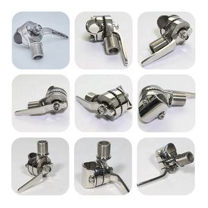Clamp-On Antenna Connector, Satellite Antenna Base, Marine VHF Radio Antenna Mount for Marine <b>Yacht</b> Accessories - Product Image 2