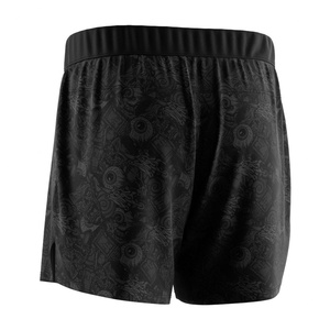Shorts de sport pour hommes en coton, séchage rapide, pour la musculation, coupe ajustée, vente chaude - Product Image 2
