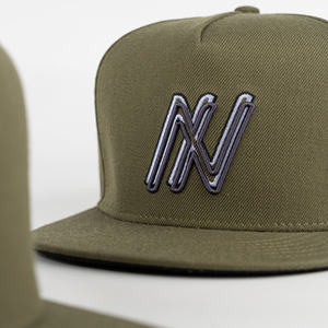 Casquette Snapback Classique 5 Panneaux en Laine Acrylique avec Broderie 3D Personnalisée TCAP Chine - Product Image 6