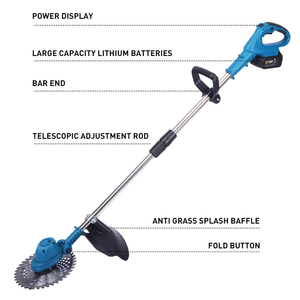 Désherbeuse électrique portable sans balais à batterie lithium haute puissance pour terres agricoles, jardins et cours - Product Image 5