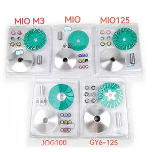 Modified color GY6 125/JOG100/MIO M3/MIO/MIO125 Motorcycle CVT Racing parts Driver Pulley Variator Sets Assy Kits