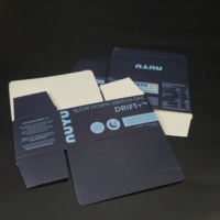 Boîte pliable rectangulaire à couvercle rabattable personnalisée pour les compléments alimentaires, le café instantané et les mélanges de boissons solides