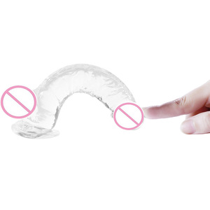 Nuevo consolador realista Phantom rosa de Jiuxi, masturbador femenino de goma suave TPE cristalino, producto para adultos. - Product Image 2