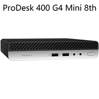 Mini PC de bureau Barebone Tiny ProDesk 400 G4 8ème génération, propre, sans rayures, grade A, testé et fonctionnel