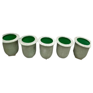 Support de pot de fleurs en pierre de grès moderne et contemporain, nouvelle arrivée, décoration de jardin d'extérieur, moulures blanches élégantes, garantie 1 an - Product Image 6