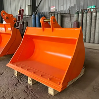 Bucket Excavator OEM/ODM Tanpa Gigi, Tepi Halus, 1-8 Ton, Mata Pisau Lurus untuk Penggalian, Pekerjaan Lanskap Mini, dan Perataan