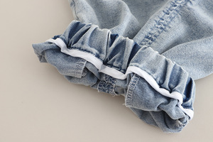Ropa de Algodón para Niños, Camiseta Informal de Mezclilla para <span class=keywords><strong>Niño</strong></span>, Conjunto de 2 Piezas, Traje Deportivo para Bebé de 0 a <span class=keywords><strong>5</strong></span> <span class=keywords><strong>Años</strong></span> - Product Image 4