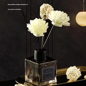 Bán buôn 50ml thủy tinh vuông sậy khuếch tán các nhà sản xuất cao cấp tươi trong nhà vệ sinh khử mùi nhà khách sạn tự làm mây thơm - Product Image 3