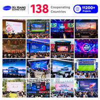 Pantalla LED a Todo Color, Legible Bajo la Luz Solar, Video Wall HD IP65 Resistente al Agua para Interiores/Exteriores, Garantía de 5 Años, Pantalla para Conciertos y Bodas