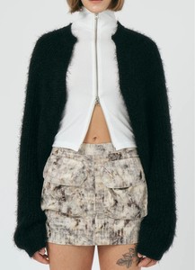 Rebeca Bolero peluda para mujer clásica personalizada de fábrica OEM - Product Image 5