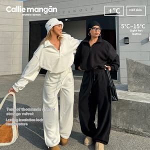 Survêtements Polaires Personnalisés Grande Vente de Liquidation, Ensemble Polaire 2 Pièces Économique : Combo Hoodie et Pantalon, Indispensable Hiver Abordable - Product Image 1