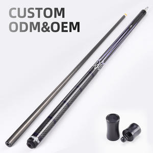 TuoYuan Training – Queues de billard en graphite 11,8/12,5 mm pour débutants, en fibre de carbone, avec base éducative pour les écoles et les clubs de snooker - Product Image 2