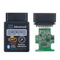 2024 HHOBD ELM327 V2.1 V1.5 Bluetooth escáner de diagnóstico OBD II Mini ELM 327 OBD2 CAN-BUS escáner HH OBD para Android IOS Windows