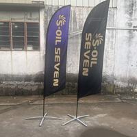 Drapeau de plage personnalisé facile à installer/drapeau volant