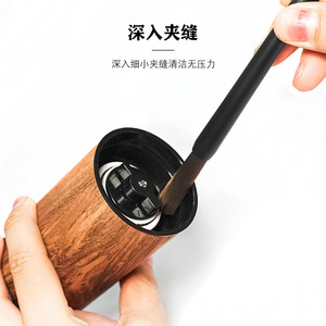 Cepillo de limpieza para molinillo de café, removedor de residuos de plástico y nailon para mantenimiento de cafeteras - Product Image 3