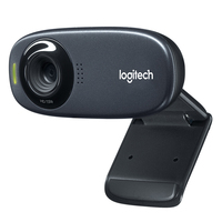 Cámara Web Logitech C310 HD 720p con Micrófono con Reducción de Ruido, Corrección Automática de Luz, USB Plug and Play para PC, Laptop y Escritorio