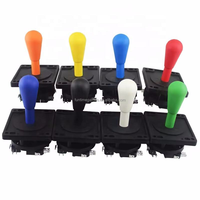 Pour la machine de grue d'arcade 8 couleurs manette de jeu d'arcade avec micro-interrupteurs 4 8 voies Style heureux bâton de combat