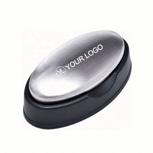 Custom LOGO Eco-Friendly Waterproof Portable <b>Magic</b> Metal Odor Remover Rub Away Fish Garlic Onion Smell Stainless Steel Soap - Product Image 1