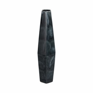 Vaso decorativo in ceramica a forma geometrica sfaccettata per la casa, soggiorno, camera da letto. - Product Image 3