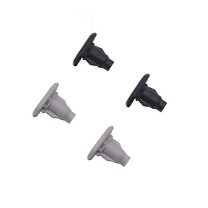 Clip de carrosserie Lexus GX470 75867-60020 noir et gris pour panneau de seuil de porte, fixation pour réparation et remplacement - Product Image 1