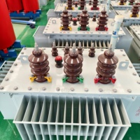 Transformateur abaisseur triphasé 110V CA vers 18V CC 22KVA 500KVA 230V 12V immergé dans l'huile certifié ISO9001