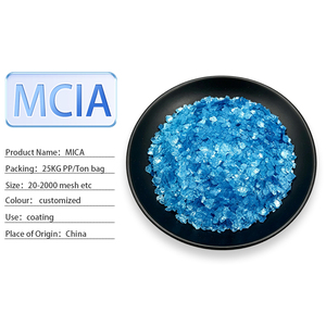 Poudre de mica fine à faible humidité, non agglomérante, haute brillance, respectueuse de la peau, pour peinture, revêtement, cosmétiques, isolation électrique - Product Image 1