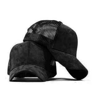 Gorra Trucker de 5 Paneles con Bordado 3D, Malla de Gamuza y Lona, a la Moda, Impermeable, para Hombre, Lisa, en Blanco, de Béisbol, de Alta Calidad, con Logotipo Personalizado - Product Image 3