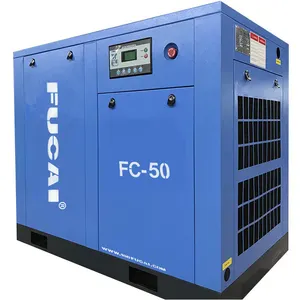 FUCAIコンプレッサー空気圧縮機15bar50hpロータリースクリュー空気圧縮機工業用コンプレッサー
