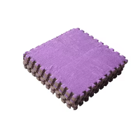 Usine personnalisée en gros Puzzle tapis chambre enfants épaissi emboîtement tapis de sol carreaux de céramique Puzzle tapis de fourrure